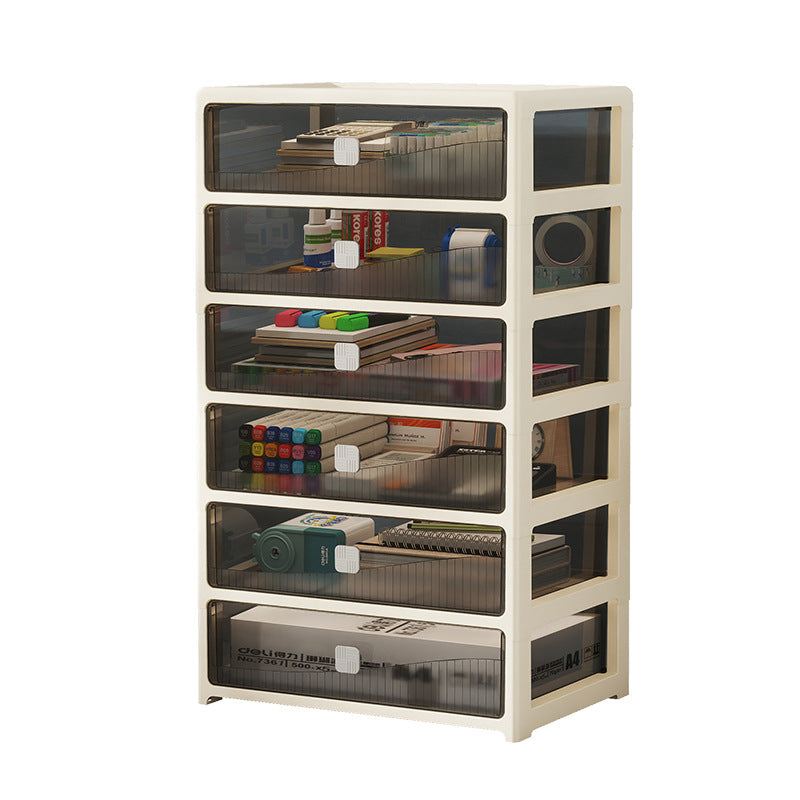 Calvreno Minimalist Multi-Tier A4 Desktop Drawer Organizer for Office and Home