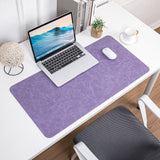 Calvreno Extra Large Soft-Touch Leather-Style Desk Mat and Mouse Pad