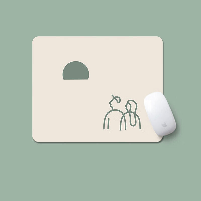 Calvreno Minimalist Compact Thickened Non-Slip Mouse Pad