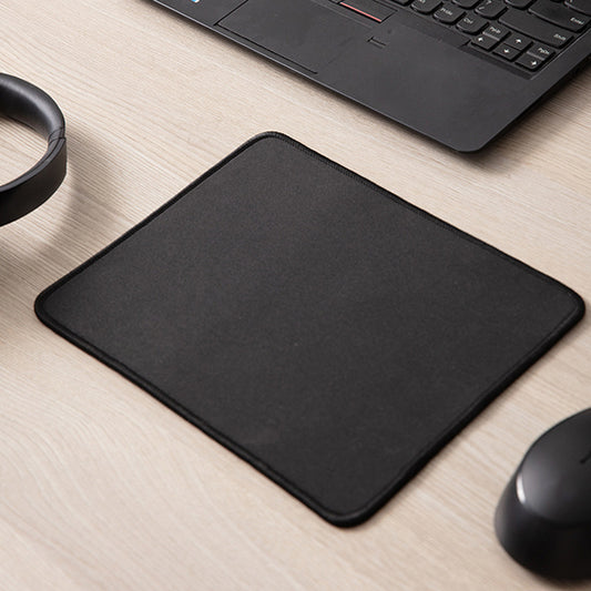 Calvreno Soft Comfortable Black Mouse Pad for Office and Home Use