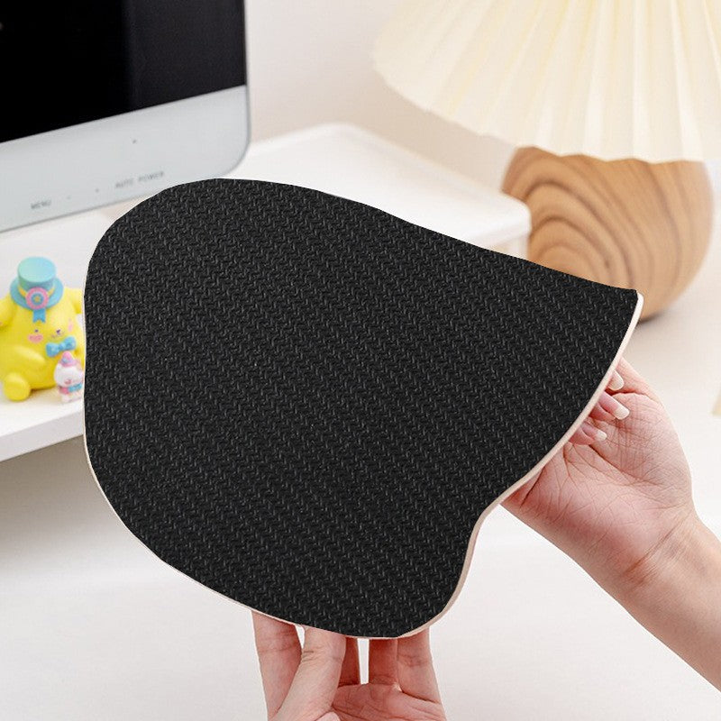 Calvreno Minimalist Round Ergonomic Mouse Pad with Wrist Rest