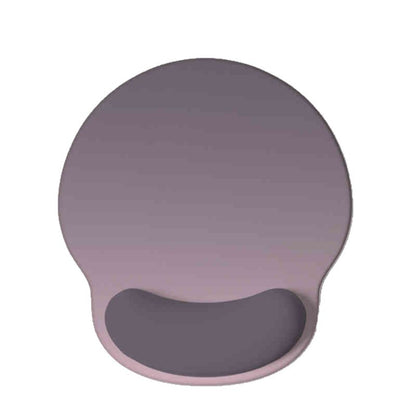 Calvreno Minimalist Round Ergonomic Mouse Pad with Wrist Rest
