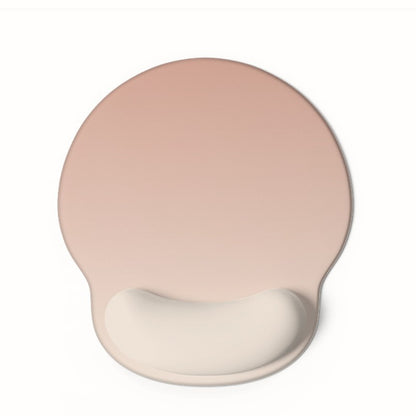 Calvreno Minimalist Round Ergonomic Mouse Pad with Wrist Rest
