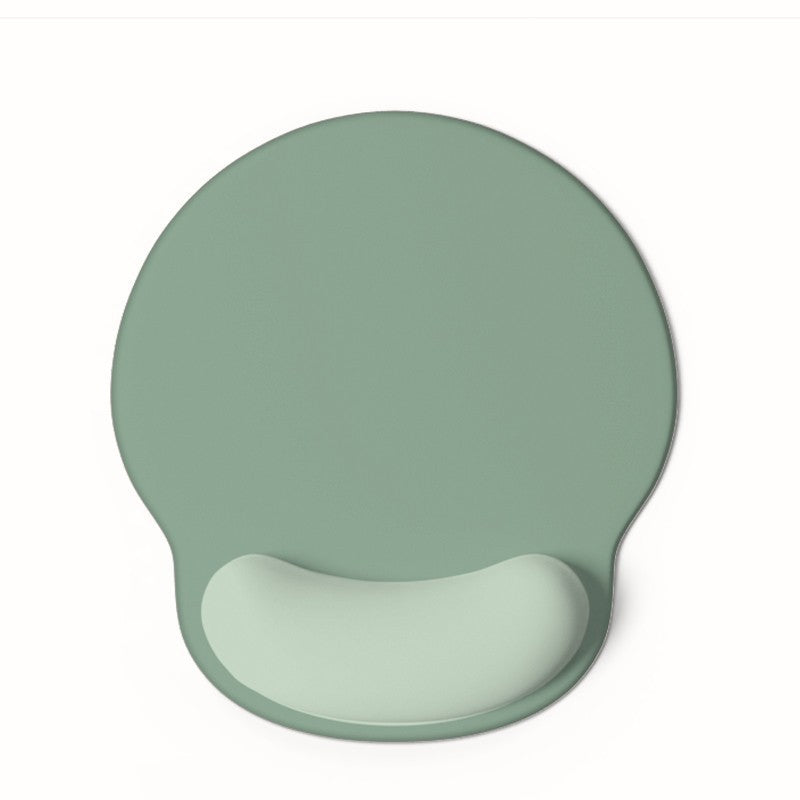 Calvreno Minimalist Round Ergonomic Mouse Pad with Wrist Rest
